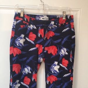 Floral Pixie Pants by Old Navy. Size 2